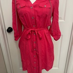 Guess dress pink